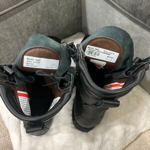 Men's Black Leather Boots